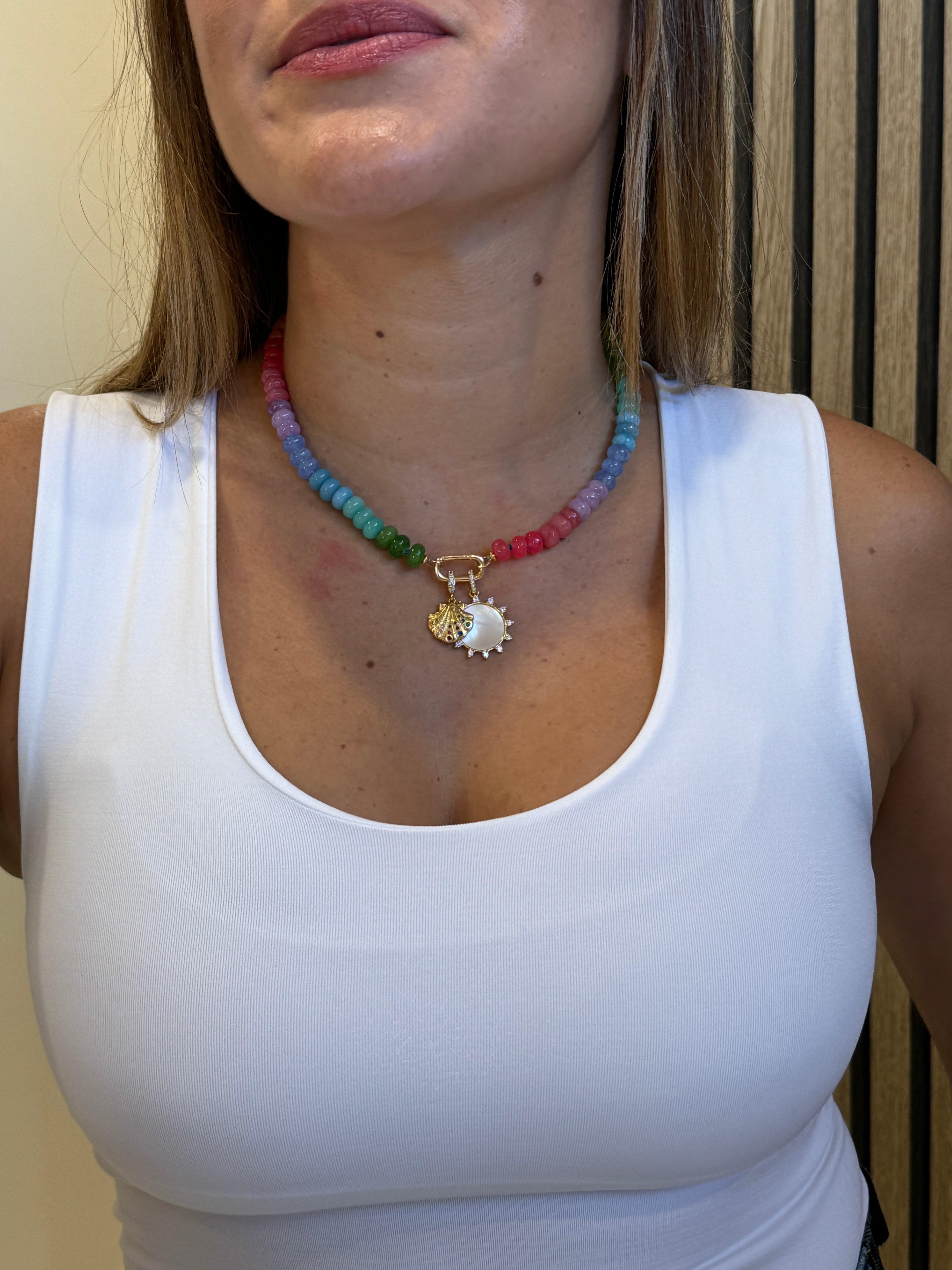 Jade Knotted Necklace