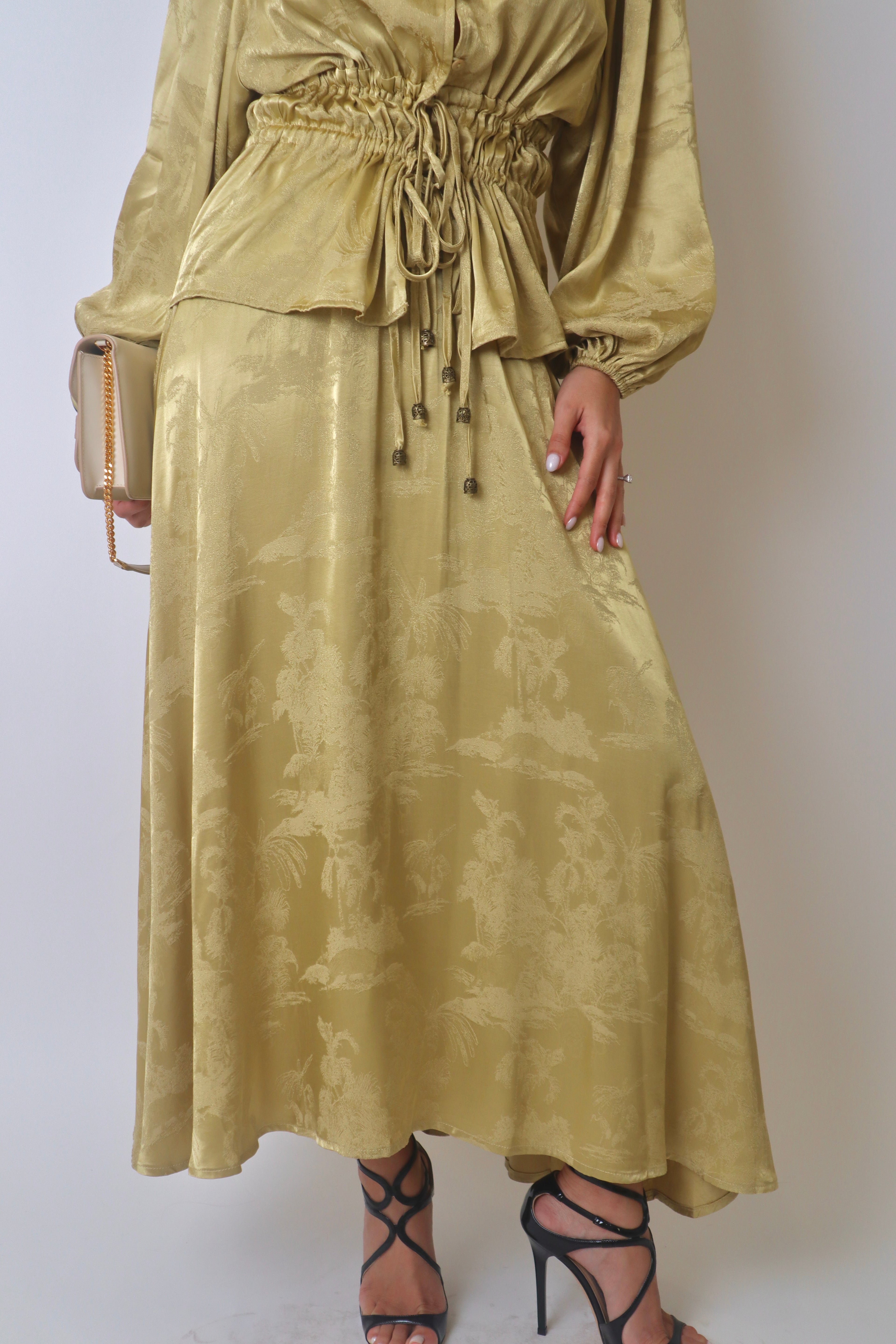 Hibis Jacquard Skirt