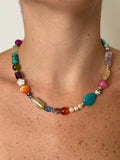 Bright Mix Gems Necklace