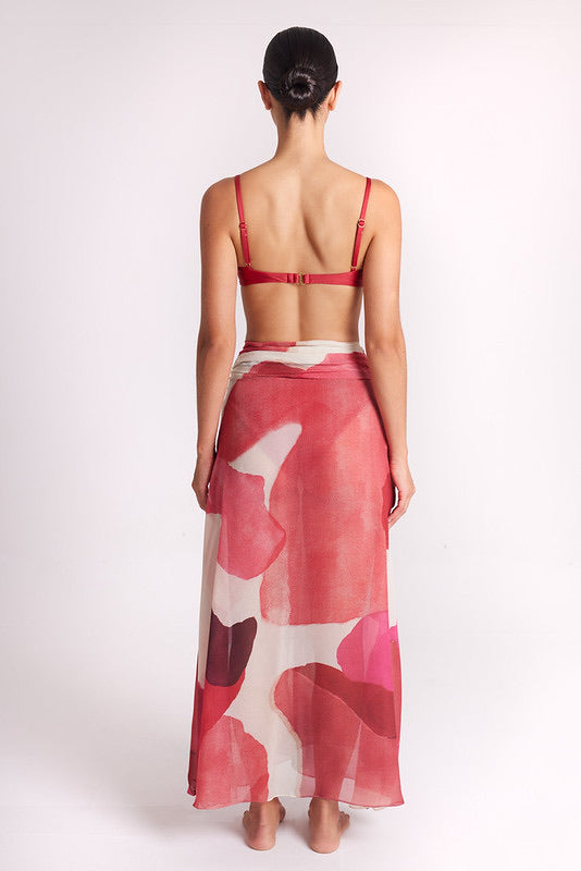 Sia Rush Printed Skirt