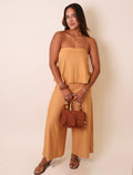Strapless Layered Jumpsuit