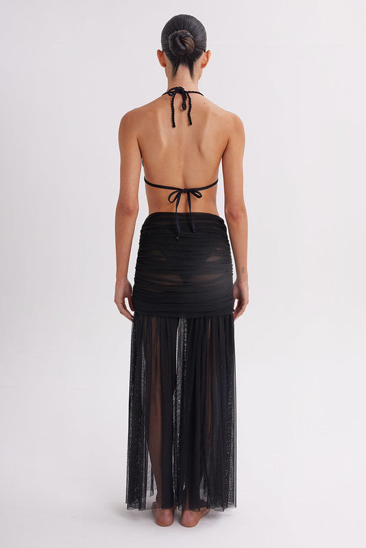 Seraine Black Skirt