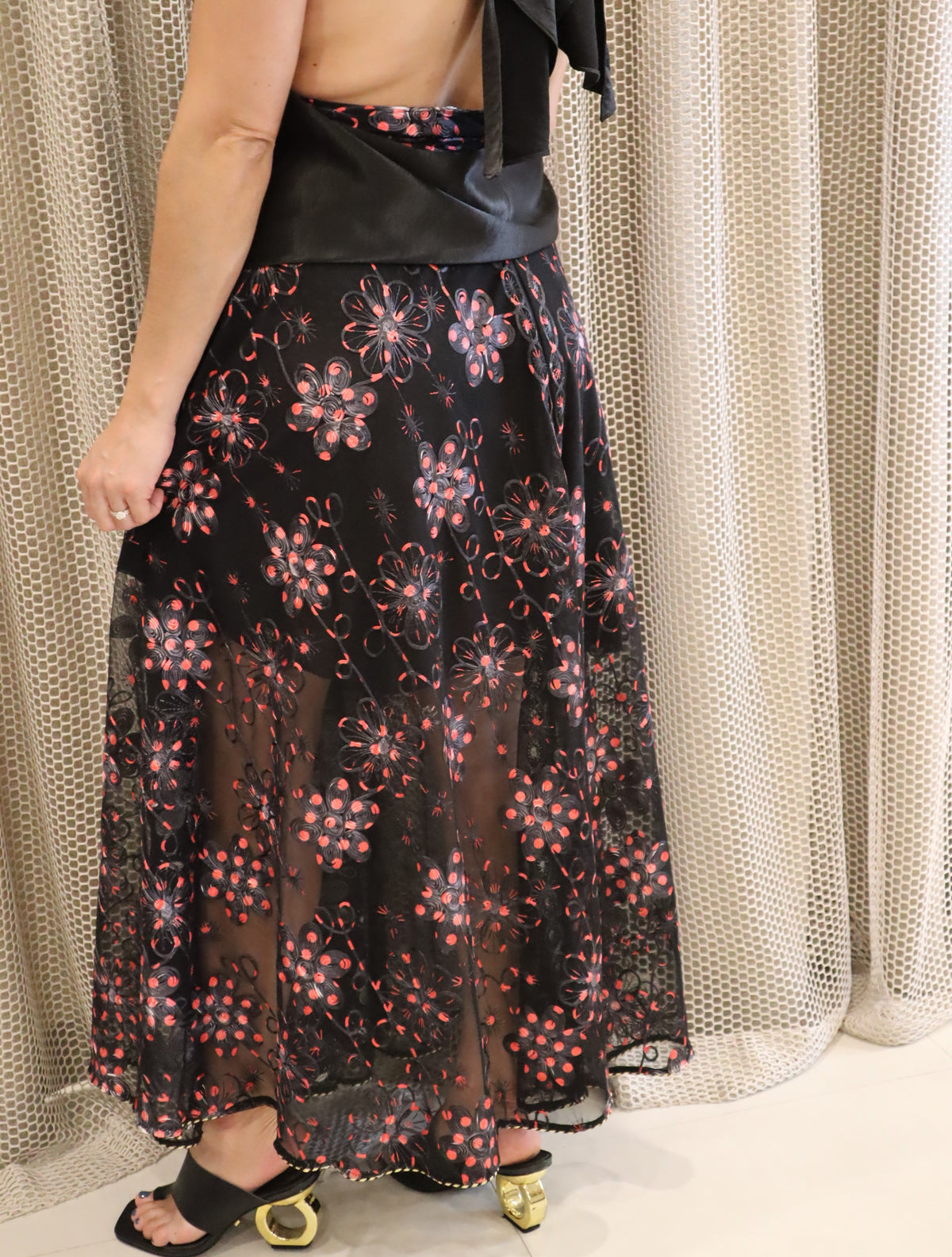 Floral Maxi Skirt