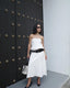 White Long Stretch Skirt/Dress