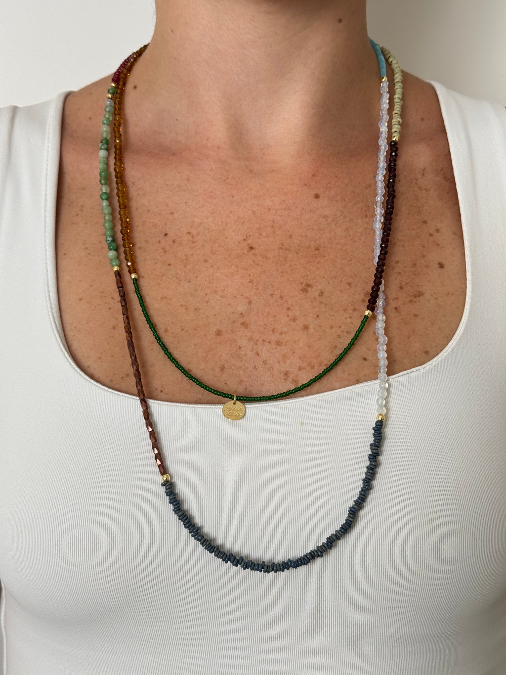 Mini Beads Infinite Necklace