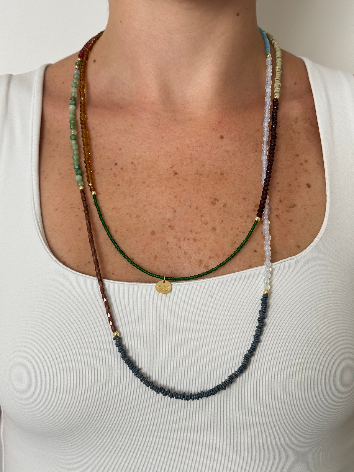 Mini Beads Infinite Necklace