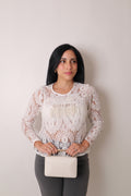 White Pearl Top