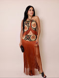 Fringe Mini Skirt