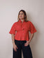 Red Poplin Shirt