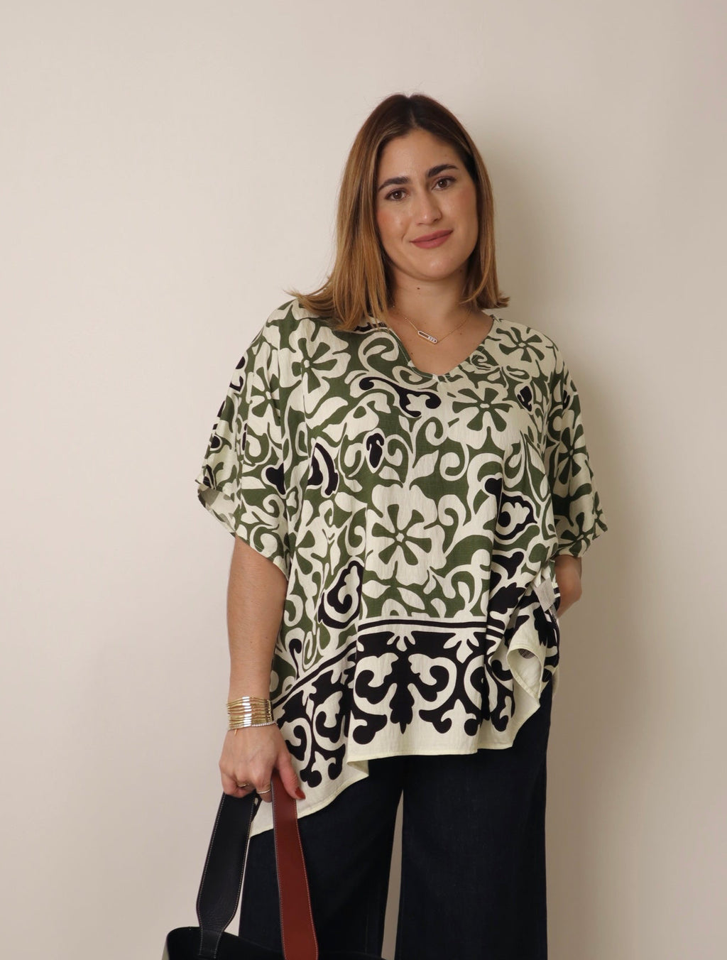 Olive Scroll Tunic
