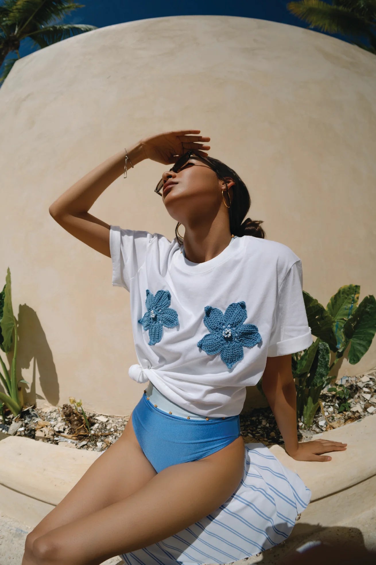 Caribe Flower T-Shirt