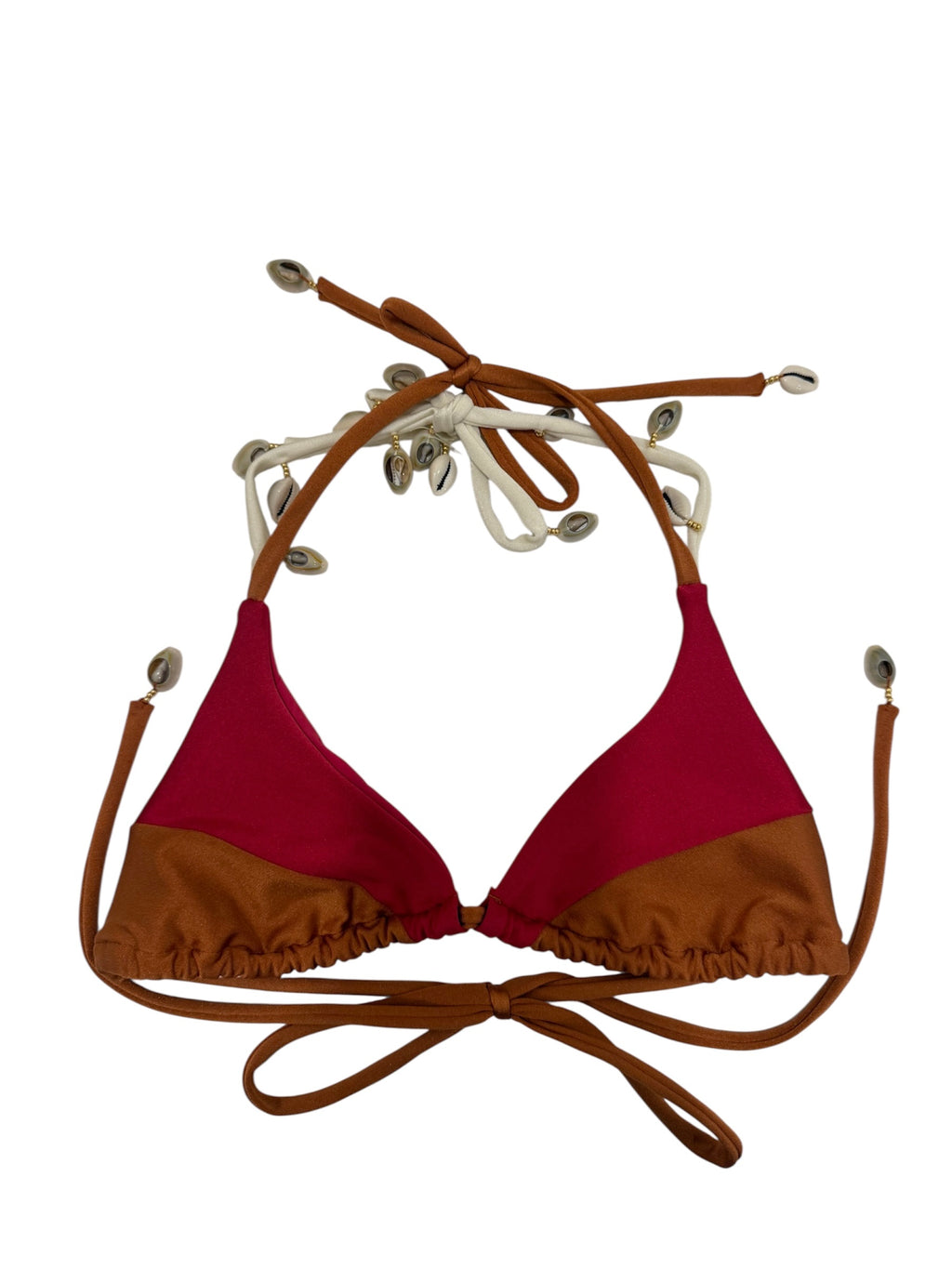 Classic Bikini Top - Cherry/Copper