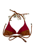 Classic Bikini Top - Cherry/Copper