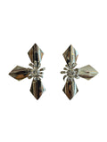 Big Cross Metal Earrings