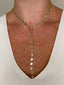 Clover Long Choker Necklace