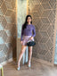 Sequin Lilac Short