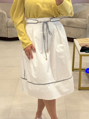 Ivory Long Skirt