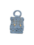 Circle Handle Crochet Bag