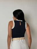 Crochet Detail Tank Top
