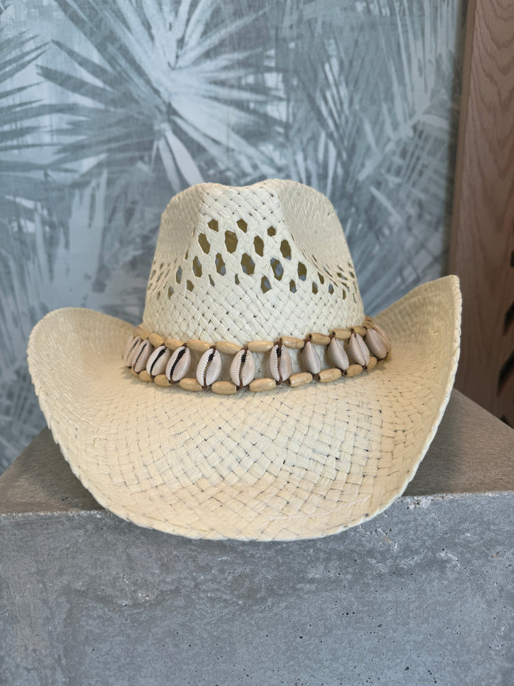Seashells Cowboy Hat