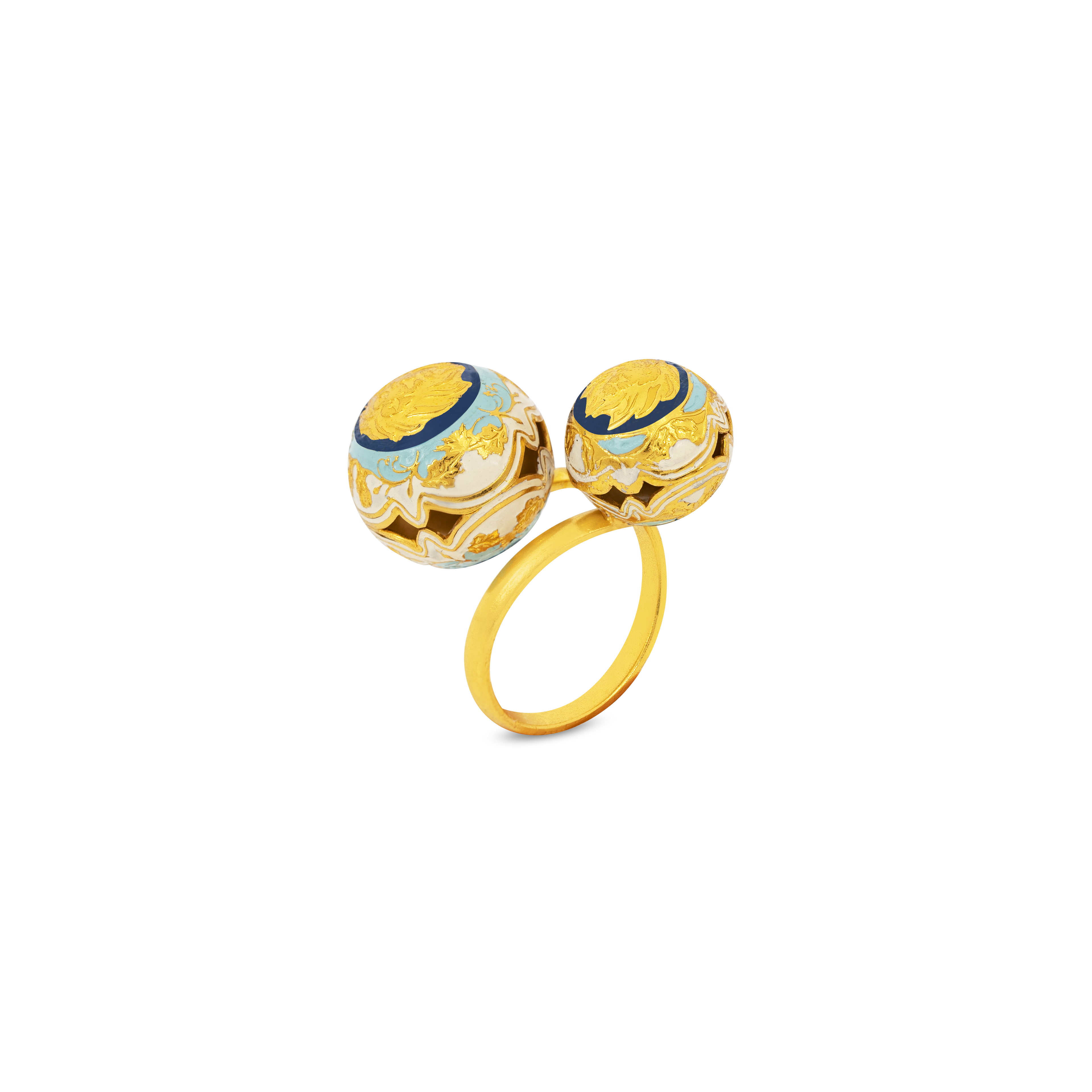 Guardian Spiral Ring Double
