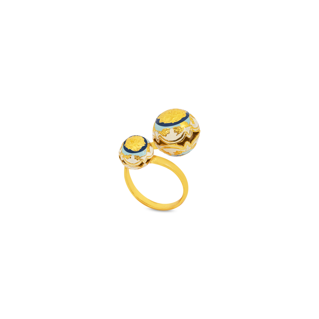 Guardian Spiral Ring Double