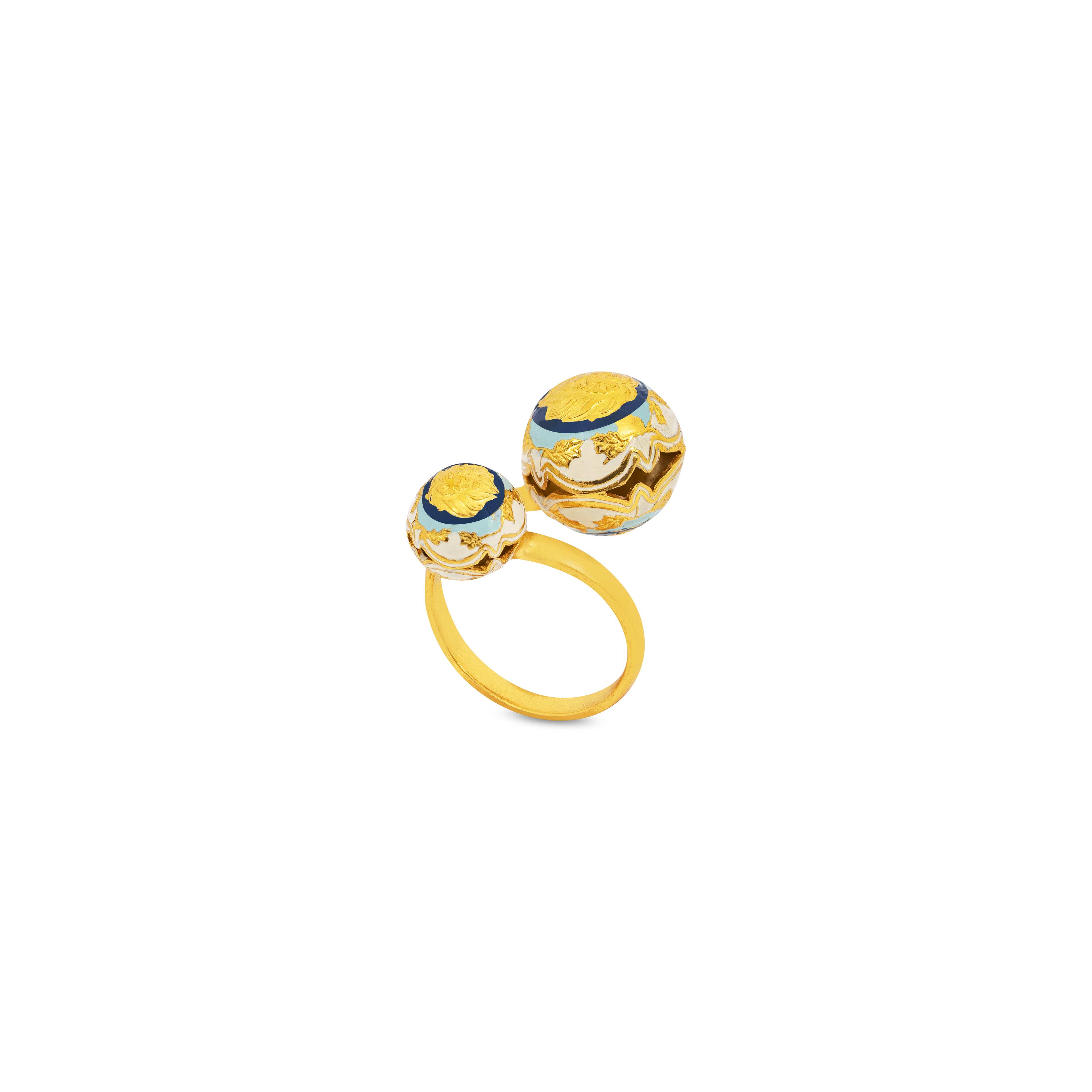 Guardian Spiral Ring Double