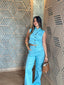 Light Blue Pant Set