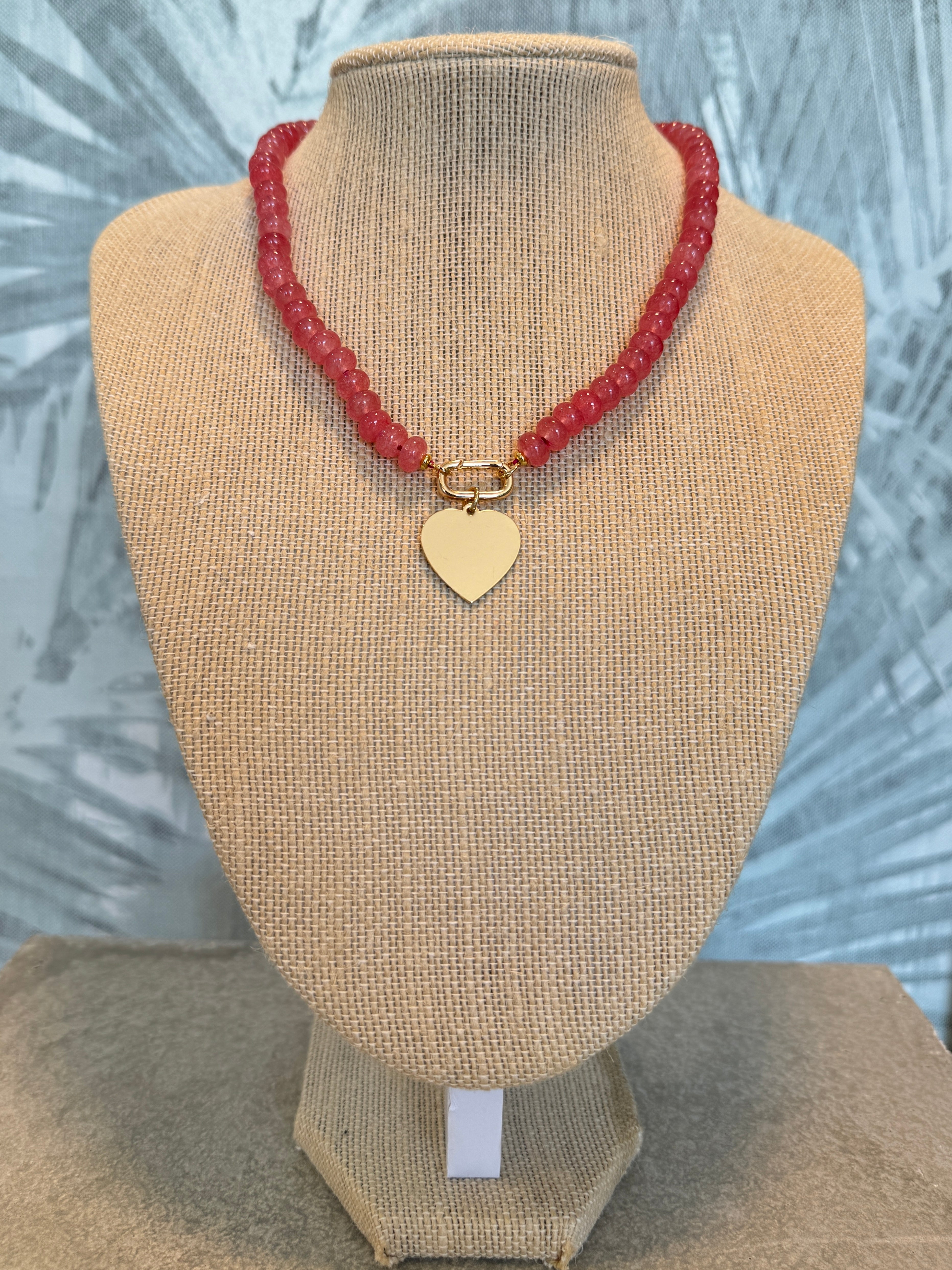 Jade Knotted Necklace