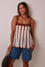Striped Knitted Blouse