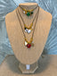 Heart with Evil Eye Necklace