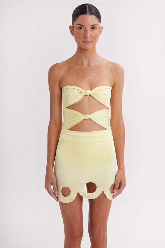 Melina Butter Mini Skirt