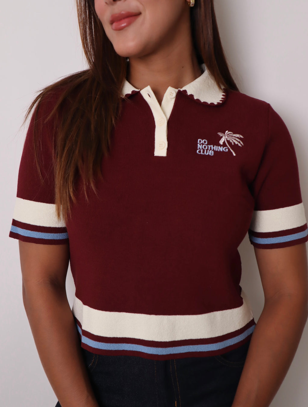Do Nothing Polo Top