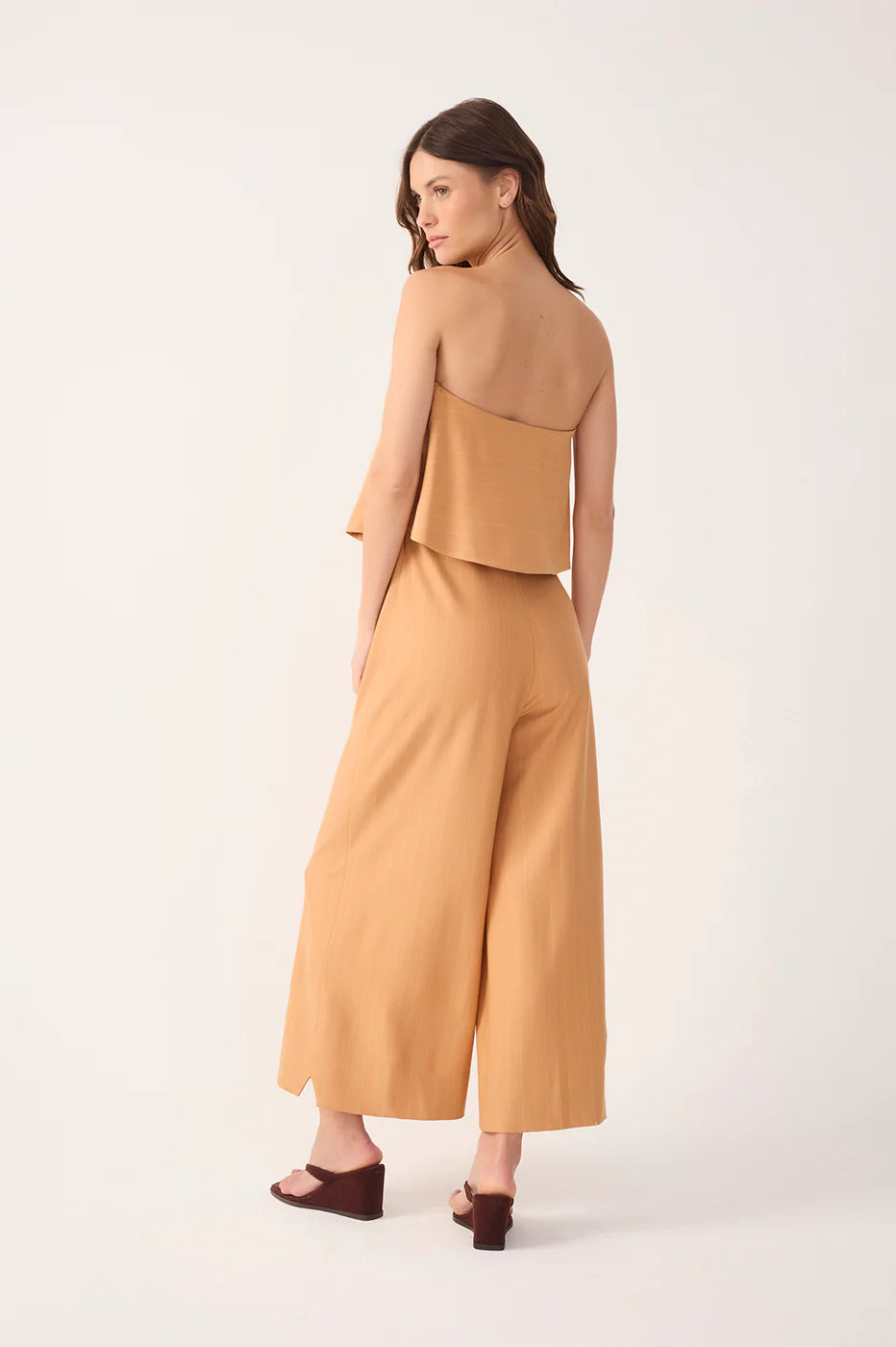 Strapless Layered Jumpsuit