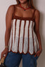 Striped Knitted Blouse