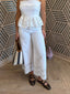 Eyelet Pants