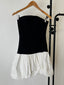 Black & White Bubble Dress