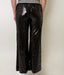 Black Sequins Wide Leg Pant