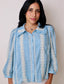 Embroidered Collar Blouse