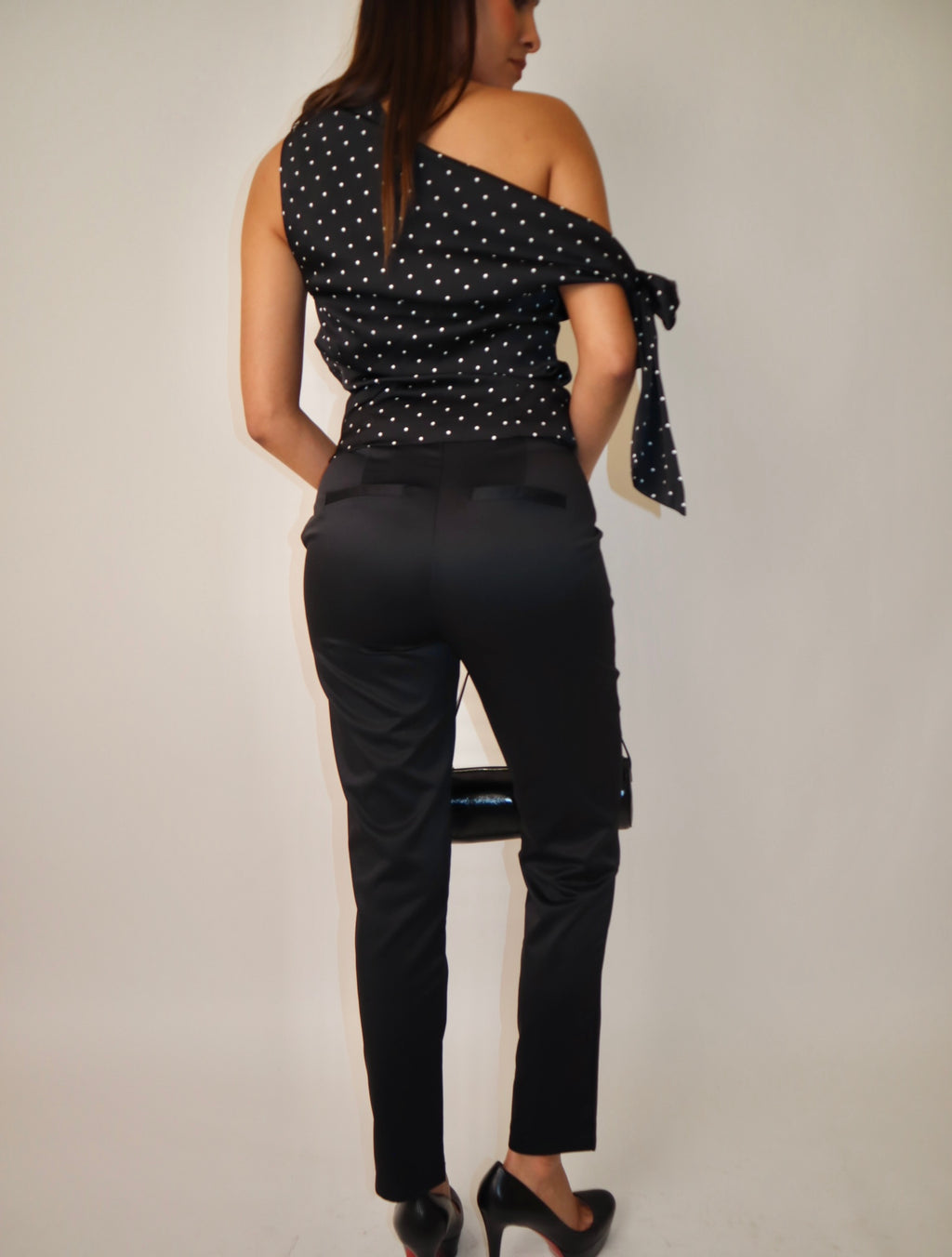Black High Waist Pant