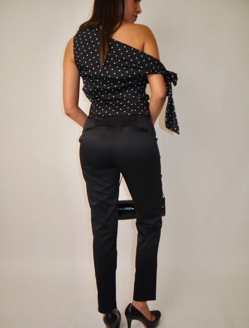 Black High Waist Pant