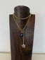 Lariat Chain Stones Necklace