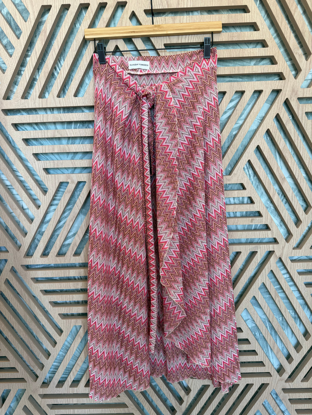 Zig Zag Sarong Pink