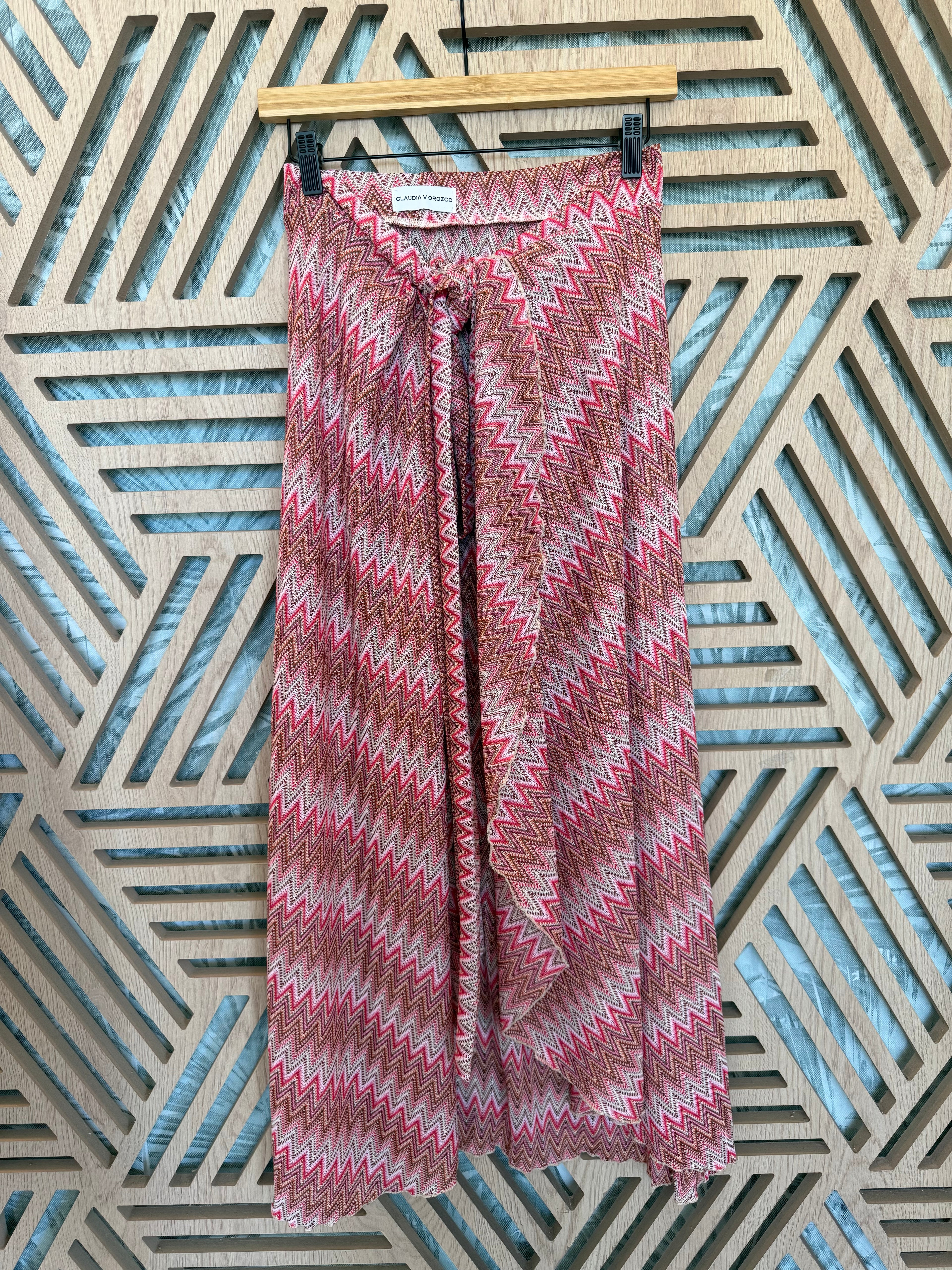 Zig Zag Sarong Pink