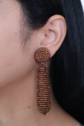 Beaded Teardrop Earrings