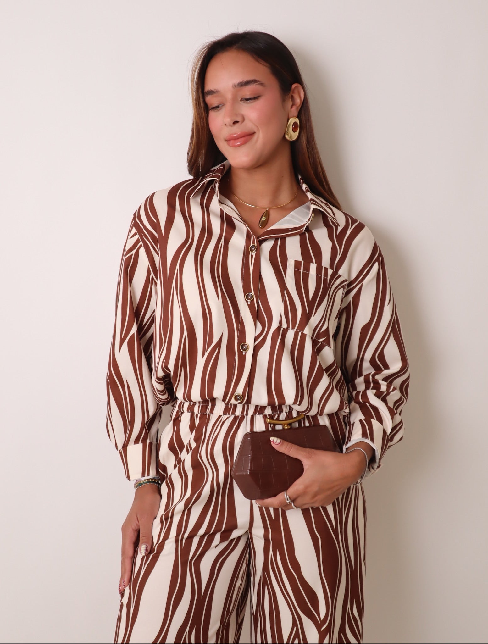 Waves Button Down Set