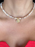 Shell Disc Beads Necklace