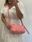 Pink Criss Cross Bag