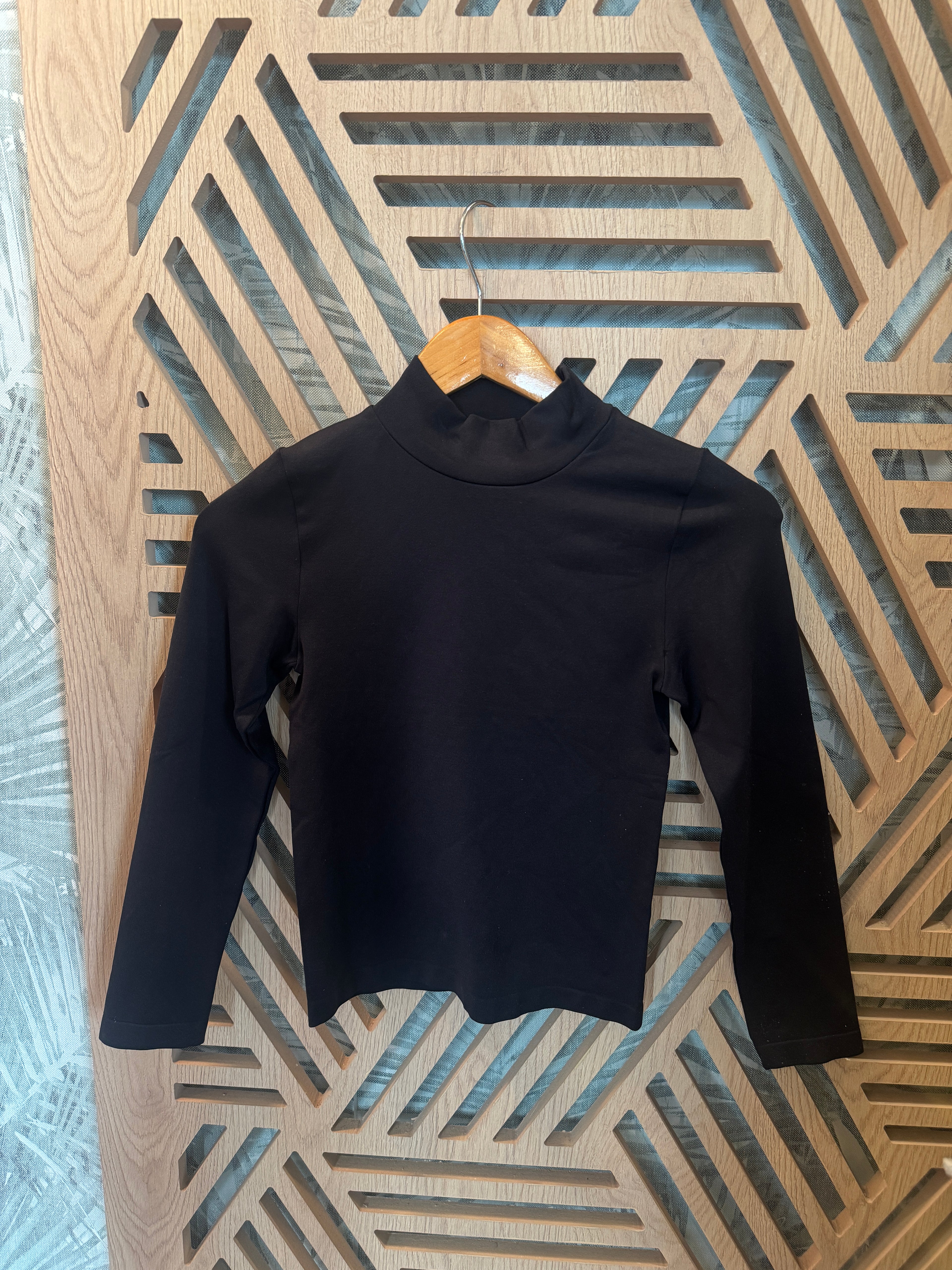 Long Sleeve High Neck