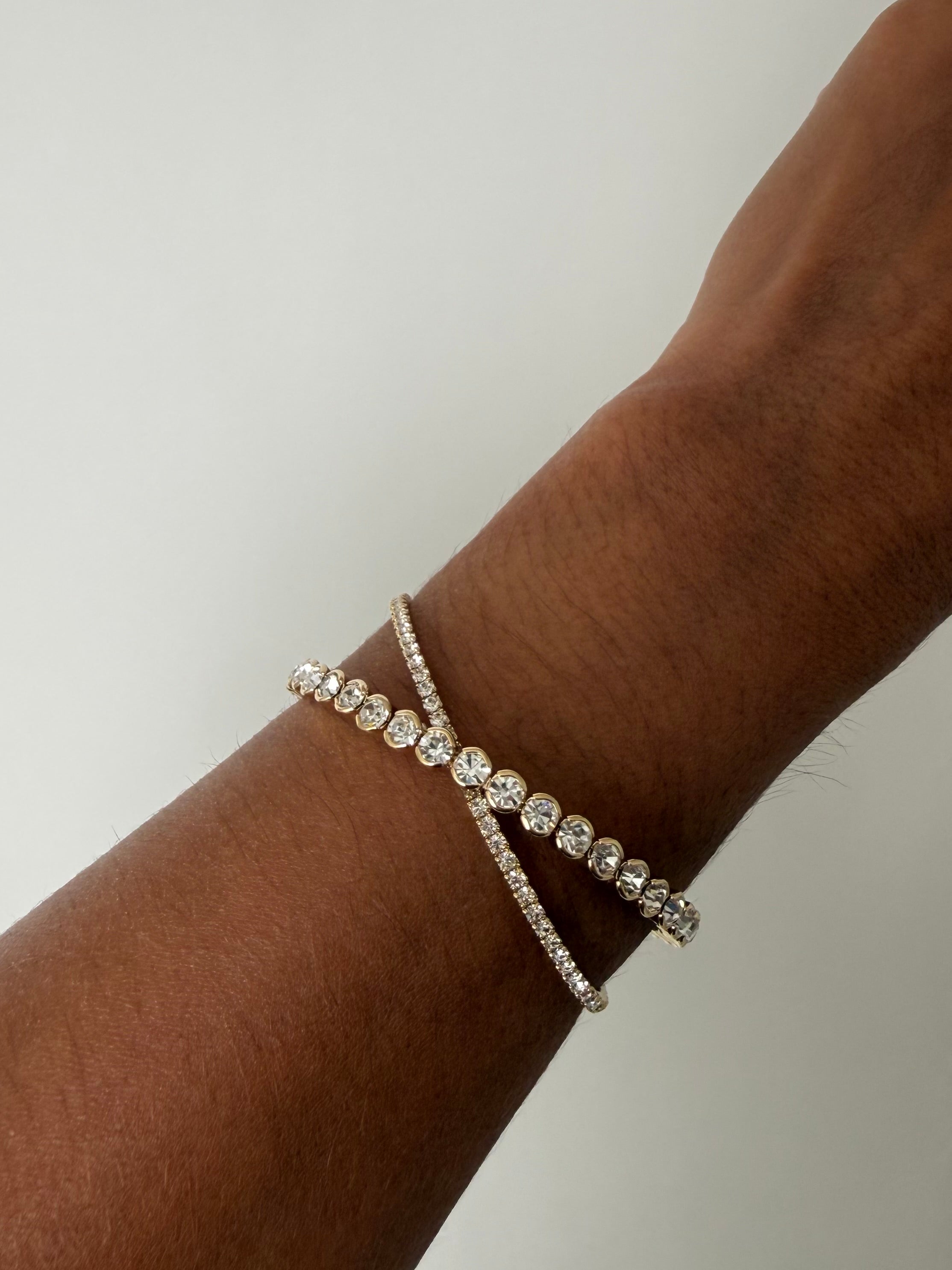 Twist Crystal Cuff